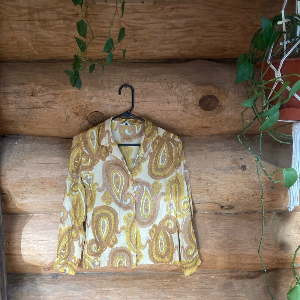 70’s button up
